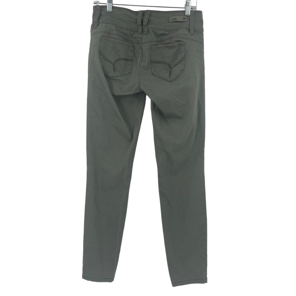 YMI Olive Green Skinny Jean Pants size 11 wanna betta butt wannabettabutt - Picture 4 of 6